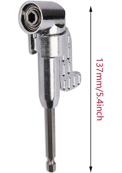 Akülü Tornavida Adaptörü Için 2 Adet 105° Açılı Başlık, Manyetik Matkap Tutuculu Tornavida, 2 Adet Esnek Matkap Uzatma Mili, Uzatma Ucu, Akülü Tornavida Için Açılı Başlık indirimleri