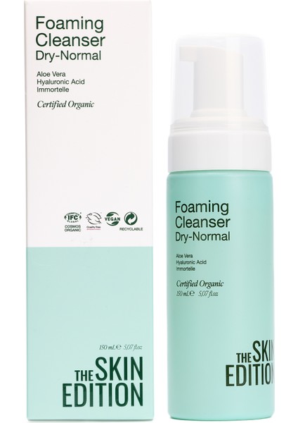 Organik Yüz Temizleme Köpüğü Hassas, Kuru, Normal Cilt 150 ml fiyatları