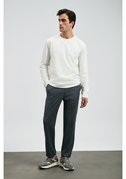 Victor Erkek Sweatshirt Kırık Beyaz (112020056) fiyatları