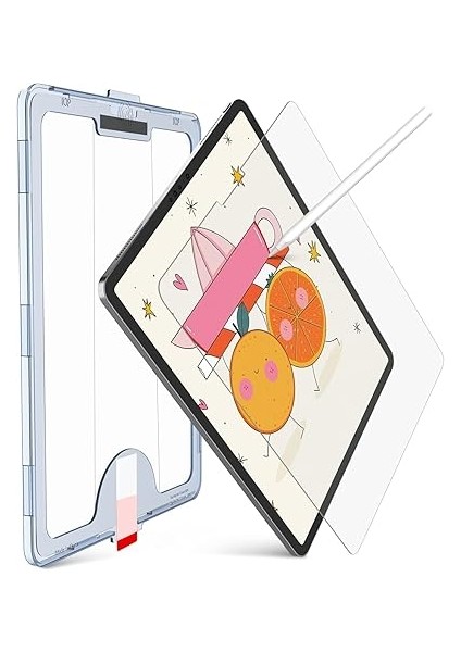 Tablet Ile Uyumlu Hizalama Aparatlı ve Takılırken Camın Altında Kesinlikle Toz Bırakmayan Darbelere Karşı Ekstra Güçlü Ekran Koruyucu Cam (Galaxy Tab A9 Plus X210) fiyatları