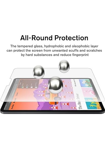 Tablet Ile Uyumlu Hizalama Aparatlı ve Takılırken Camın Altında Kesinlikle Toz Bırakmayan Darbelere Karşı Ekstra Güçlü Ekran Koruyucu Cam (Galaxy Tab A9 Plus X210) fırsatları