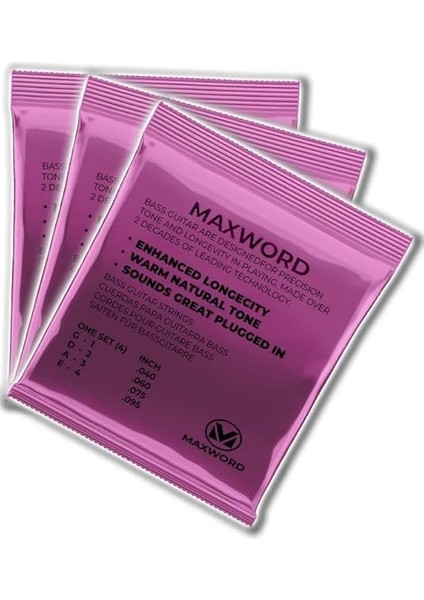 Gt-Bass-3x Kaliteli Bas Gitar Teli 3 Takım Set fiyatları