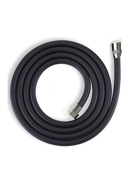 Modern Siyah Pvc Duş Hortumu, Esnek ve Patlamaya Dayanıklı - Paslanmaz Hortumu 5 Yıl Garanti fiyatları