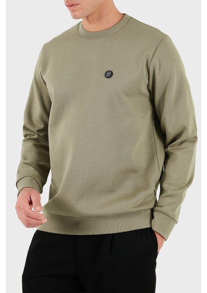 Pamuk Karışımlı Regular Fit Bisiklet Yaka Sweat Erkek Sweat 50520302 245 fırsatları