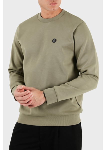 Pamuk Karışımlı Regular Fit Bisiklet Yaka Sweat Erkek Sweat 50520302 245 indirimleri