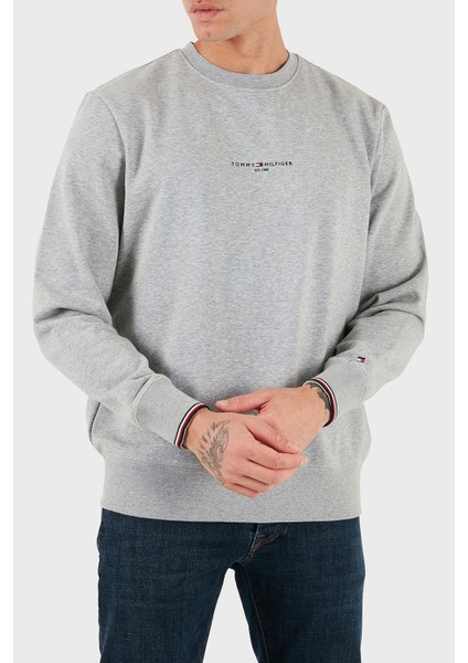 Pamuklu Regular Fit Logolu Sweat Erkek Sweat MW0MW33639 P01 fiyatları