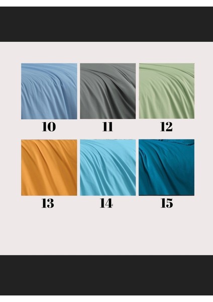 Çift Kişilik % 100 Pamuk Nevresim Takımı Turquaıse modelleri