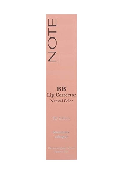 Note Bb Lip Corrector 02 Renk Eşitleyici Dudak Parlatıcısı, Pembe modelleri