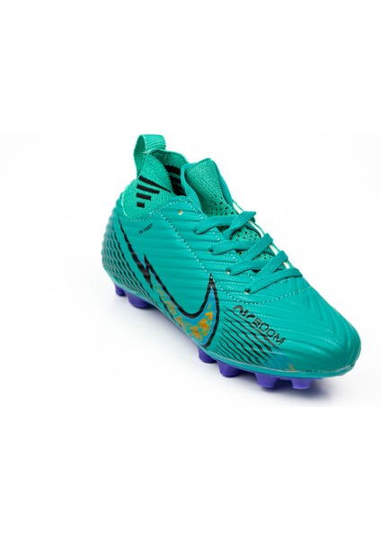 Twingo 585 Turkuaz Çoraplı Çocuk Krampon (28-32)