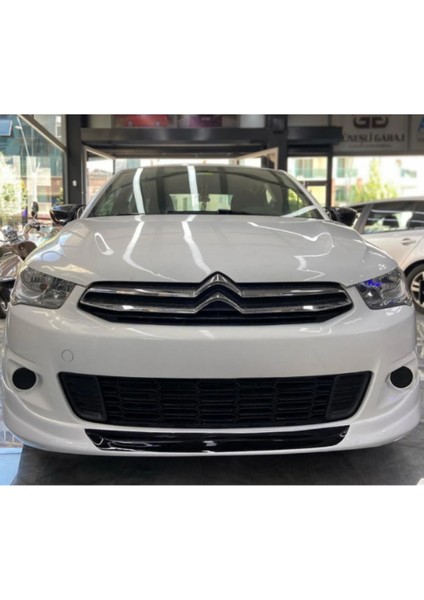 Citroen C Elysee Makyajsız Kasa Ön Ek 2012-2016 Plastik Boyasız