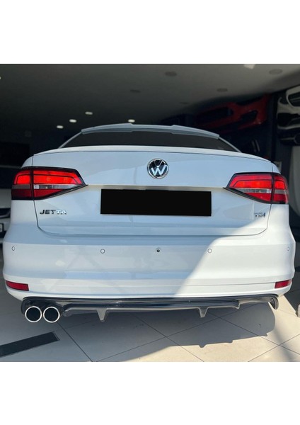Volkswagen Jetta Makyajlı Kasa 2014-2018 R Difüzör Parlak Siyah