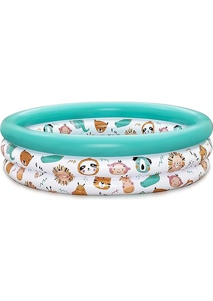 Safari Pals Çocuk Havuzu, Φ40 x A10 Inç Veya Φ1.02 M x A 25 cm modelleri