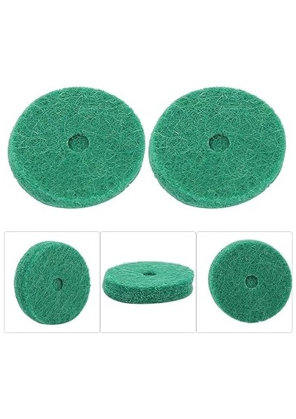 Piyano Onarım Parçası 90 Adet 22 mm Piyano Keçesi Denge Rayı Delmeleri, Klavye Dengesi Yıkayıcılar, Piyano Onarımı Için Keçe Piyano Tesviye Anahtar Yıkayıcılar, Yeşil fırsatları