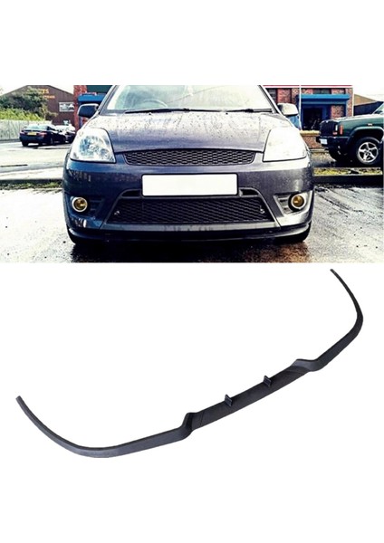 Ford Fiesta Uyumlu Evrensel Universal 3 Parça Cupra Kupra Ön Ek Tampon Dili Lip Esnek Karlık