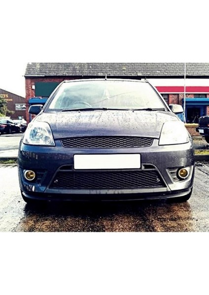 Ford Fiesta Uyumlu Evrensel Universal 3 Parça Cupra Kupra Ön Ek Tampon Dili Lip Esnek Karlık modelleri