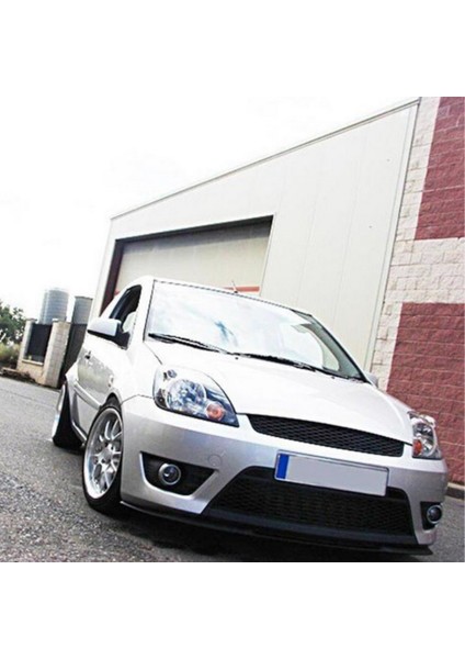 Ford Fiesta Uyumlu Evrensel Universal 3 Parça Cupra Kupra Ön Ek Tampon Dili Lip Esnek Karlık fırsatları