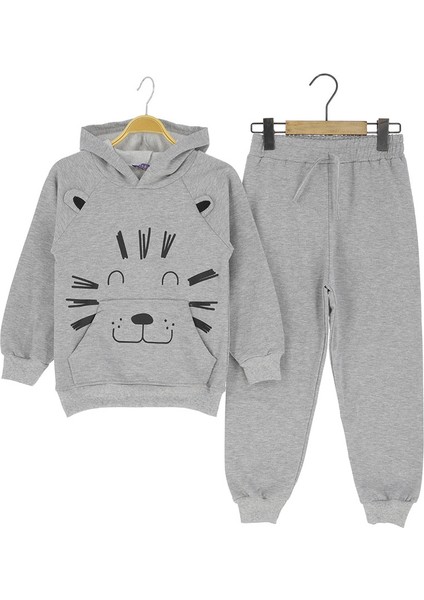 Erkek Çocuk Eşofman Takım Baskılı Kışlık Şardonlu fiyatları