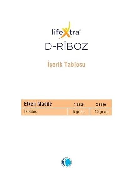 Lifextra D-Riboz 30 Saşe