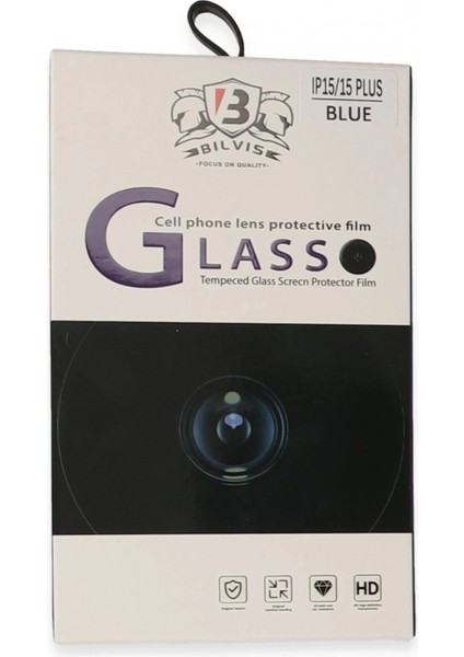 iPhone 15 Bilvis Titan Kamera Lens - Sierra Blue modelleri