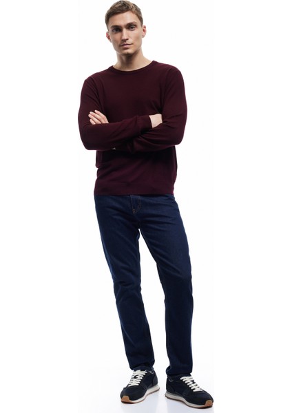 Uzun Kollu Bisiklet Yaka Basic Triko Kazak fiyatları