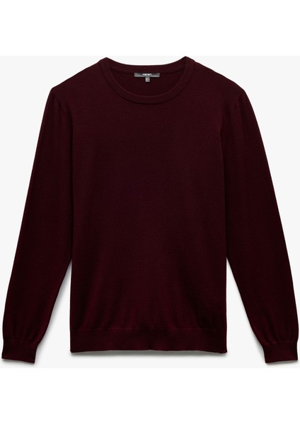 Uzun Kollu Bisiklet Yaka Basic Triko Kazak modelleri