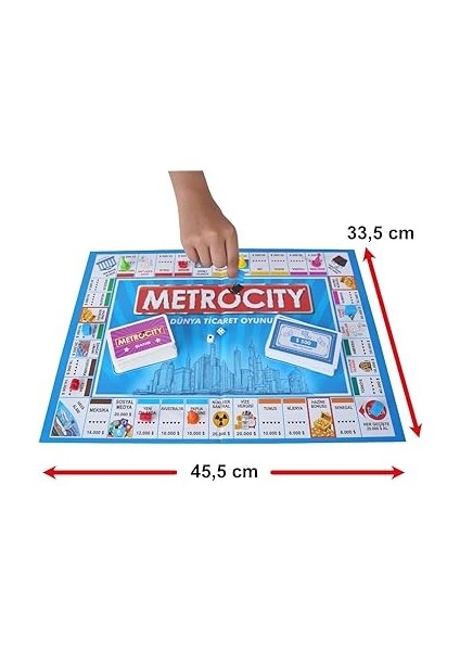 Metrocity Dünya Şehirleri Strateji ve Emlak Ticaret Kutu Oyunu fiyatları
