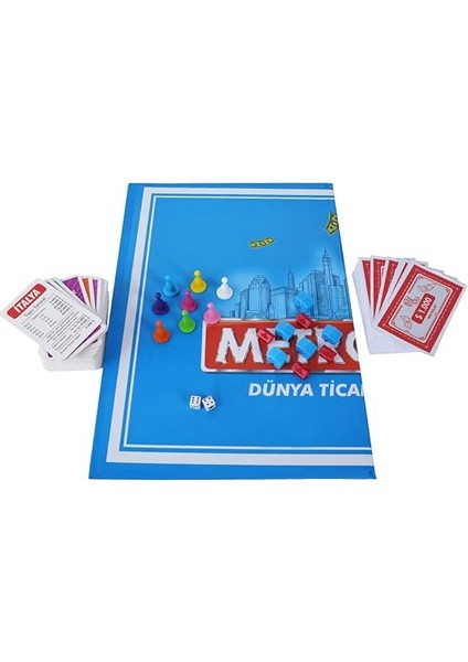 Metrocity Dünya Şehirleri Strateji ve Emlak Ticaret Kutu Oyunu modelleri