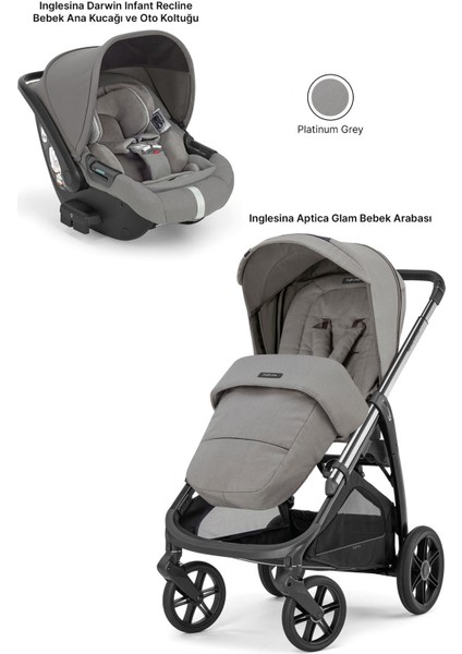 Aptica Glam Tek El Tek Hamle ile Katlanıp Açılan Çift Yön Bebek Arabası Ana Kucağı Hediyeli fiyatları