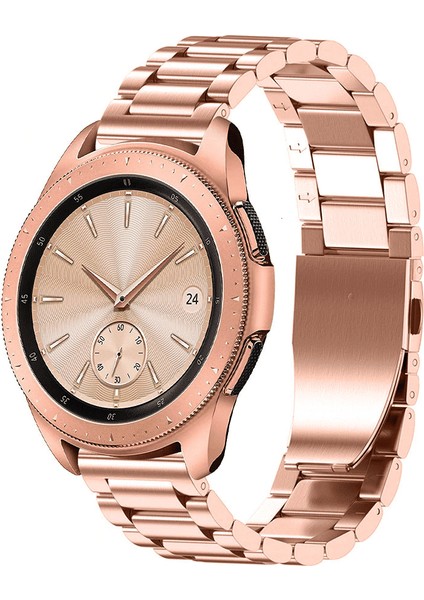 Huawei Gt 6 46MM Uyumlu| 22MM Paslanmaz Çelik Metal Saat Kordonu | Suya Dayanıklı, Çelik Pimli, Şık ve Dayanıklı