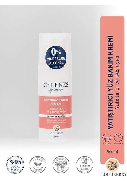 Cloudberry Yatıştırıcı Yüz Bakım Kremi Kuru ve Hassas Ciltler (50 Ml) fiyatları