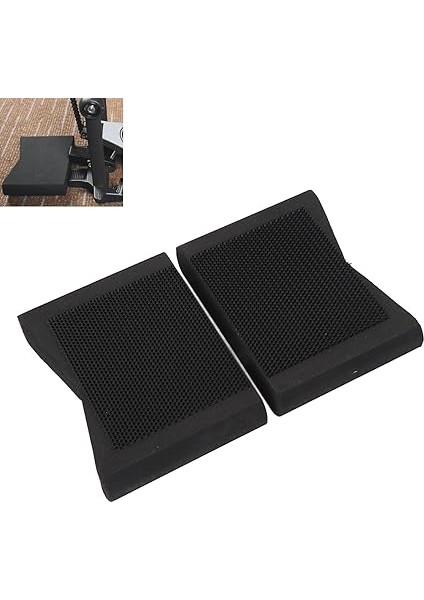 Klavye Pedalı Bloğu Güvenli Slayt Önleme Pedal Bloğu Premium Malzemeler Elektronik Kick Için Yumuşak Eva Köpük [2 Pc] indirimleri