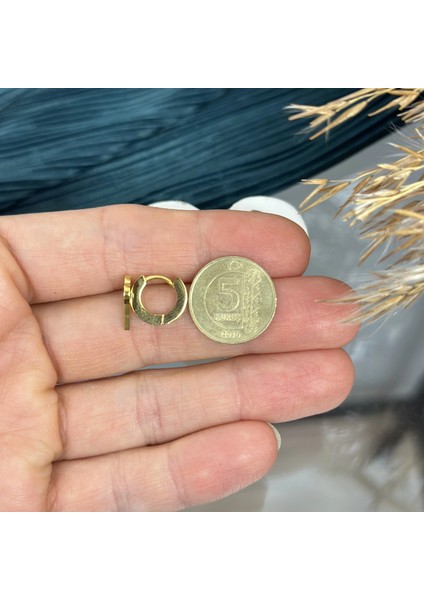 Dondurmalı Çelik Çocuk Küpesi modelleri