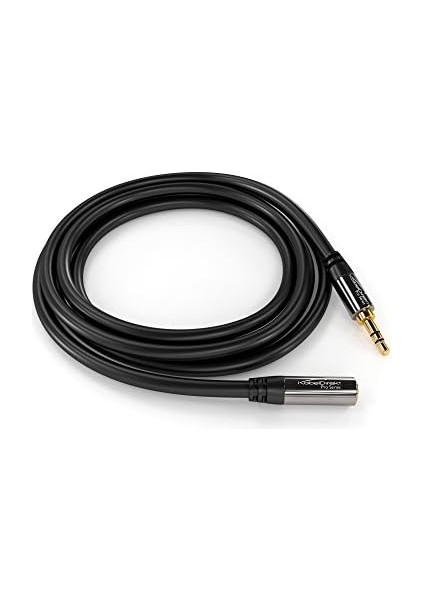 – 1 M – Kulaklık Uzatma Kablosu, 3,5 mm Jak Uzatması (Aux Ses Kablosu, Jak Fişi/jak Soketi, Neredeyse Hasar Verilemeyen Metal Gövde, Kulaklıklar Için Idealdir, Siyah) modelleri