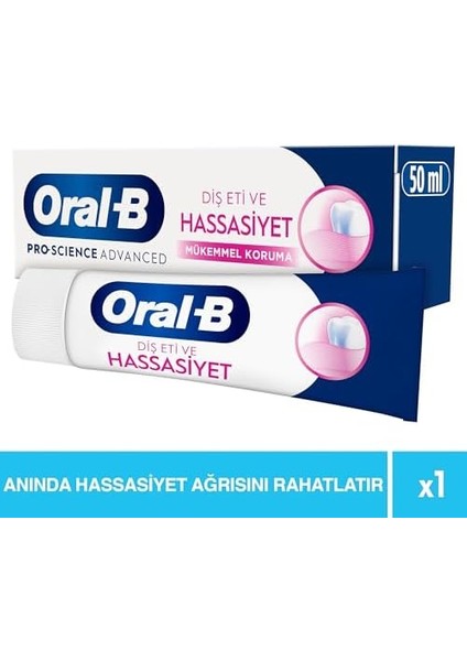 Oral-B Professional Diş Macunu Hassasiyet ve Rahatlama Orijinal 50 ml