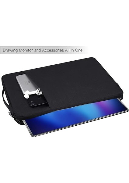 Inç Arzopa Taşınabilir Monitör Kol Çantası Uperfect Viewsonic Forhelp Zscmalls Mnn Taşınabilir Monitör Taşıma Çantası, Siyah modelleri