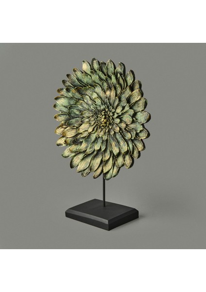 Deco Crisantemo Dekor - Renkli - 35 cm