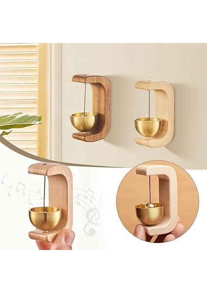 2 Adet Kapı Zili, Manyetikli Bakır Dükkan Çanı, Kapılar, Dükkanlar, Restoranlar, Barlar, Oteller, Kafeler, Ofis Için, 2 Çan ve Yapıştırıcı ile Birlikte (Bakır) fırsatları