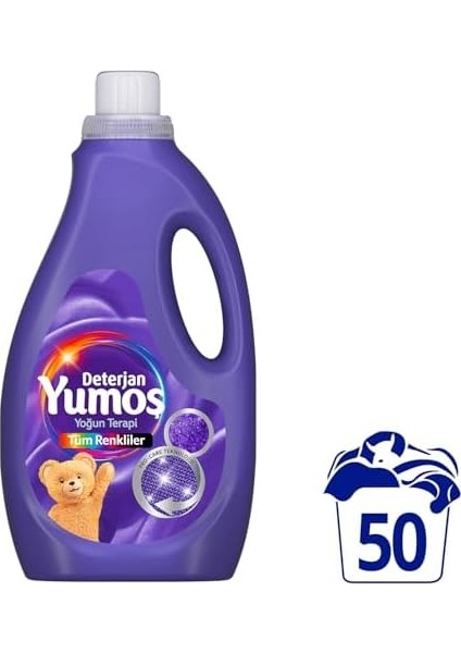 Yumoş Sıvı Bakım Deterjanı Tüm Renkler 50 Yıkama 2500 ml modelleri