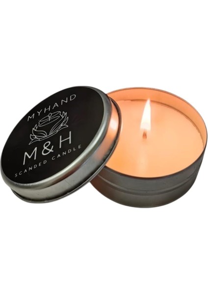 Soyawax Gümüş Teneke Musk Esans Kokulu Mum 60 gr