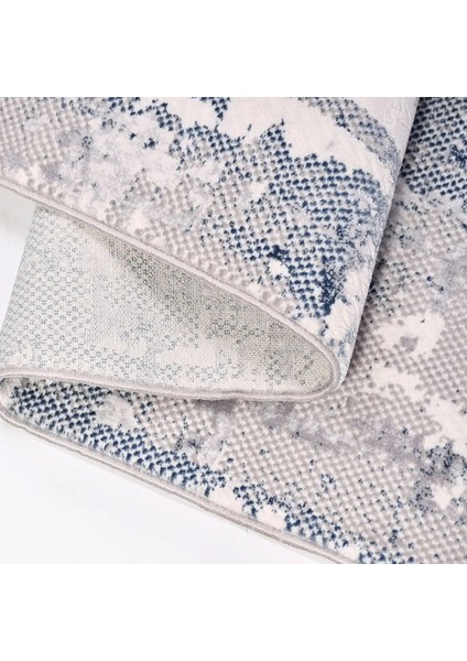 Herencia Modern Gri Polyester Kaydırmaz Makine Halısı modelleri