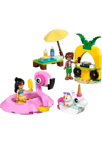 LEGO Friends Tek Boynuzlu At ve Flamingo Havuz Partisi 42658