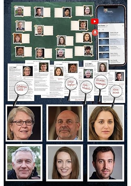 Davalar Dedektiflik Suç Çözümleme Oyunu Faruk Kaya Dosyası - Gizem Bulmaca Cinayet Çözme Kutu Oyunları - Katil Bulma Dedektif Oyunu - Suçlu Kim, Cinayeti Çözebilir Misin? (Dava-2) fiyatları