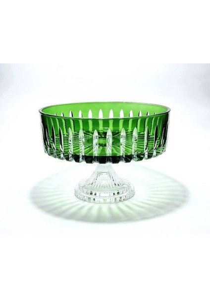 Kristal Kesme Dekor Sofra Kase Sunumluk Meyvelik 25CM fiyatları