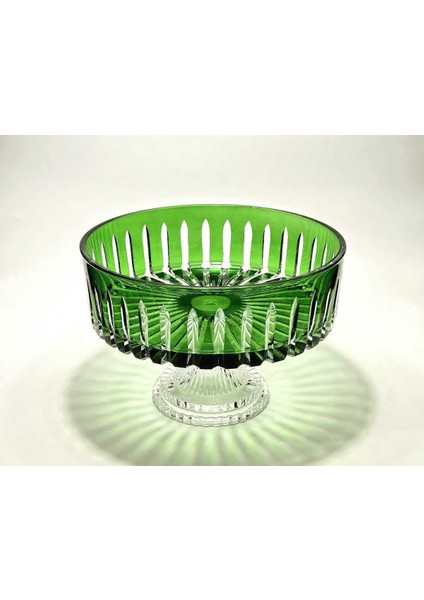 Kristal Kesme Dekor Sofra Kase Sunumluk Meyvelik 25CM modelleri