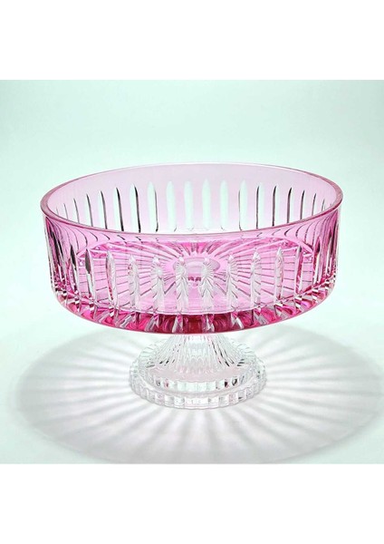 Kristal Kesme Dekor Sofra Kase Sunumluk Meyvelik 25CM fiyatları