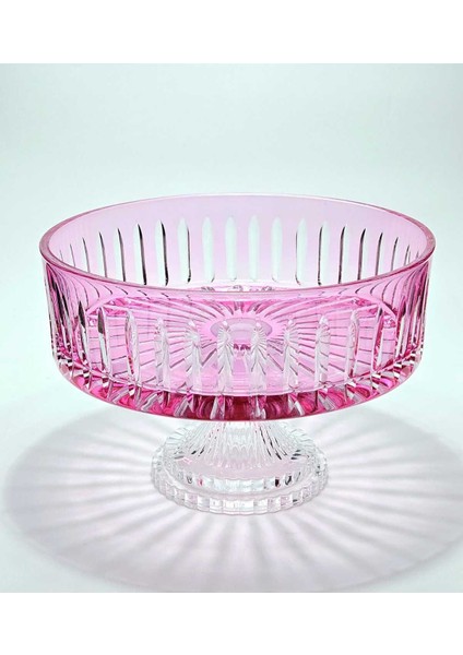 Kristal Kesme Dekor Sofra Kase Sunumluk Meyvelik 25CM modelleri