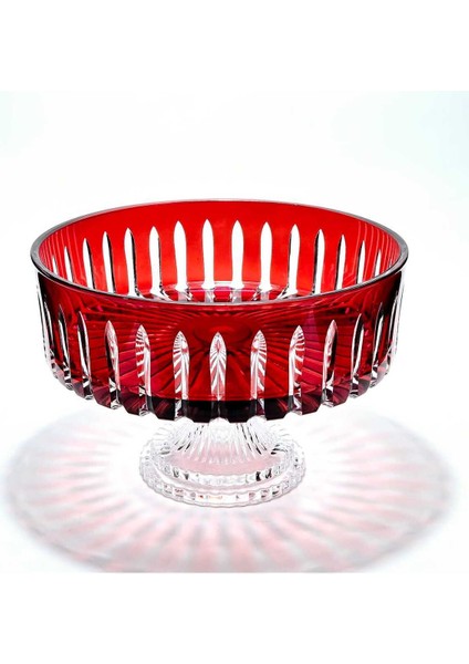 Kristal Kesme Dekor Sofra Kase Sunumluk Meyvelik 25CM fırsatları