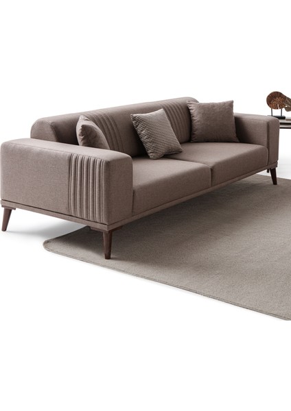 Regnar 3+3 Koltuk Takımı Kahverengi modelleri