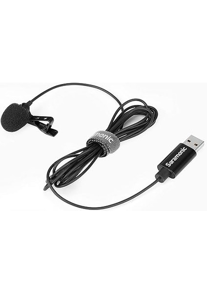 Lavalier Mikrofon, Usb-A Fişli Bilgisayarlar Için 2 M Uzunluğunda Kablolu (SR-ULM10) modelleri