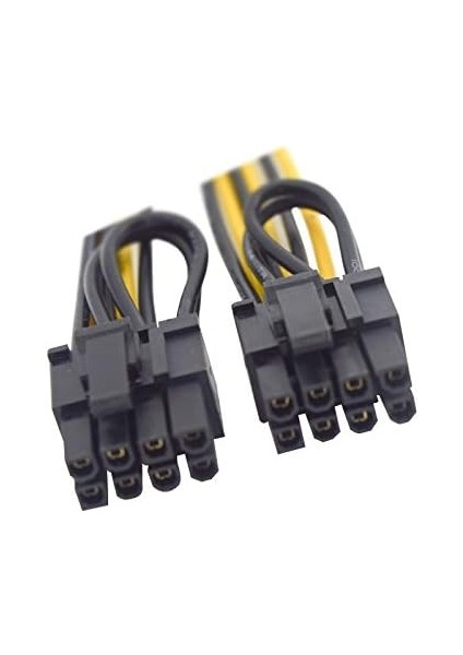 4302 Pci E 8 Pin (6+2) 2x Pci-E Ekran Kartı Power Çoklayıcı Kablosu fırsatları